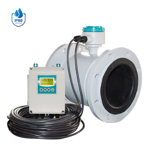 Remote Type Electromagnetic Flow Meter Flange